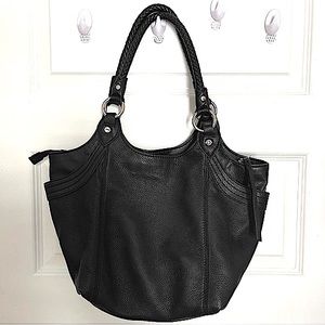 The Sak women’s genuine leather bag.